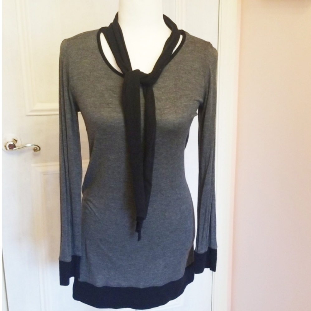 Black & grey shirt